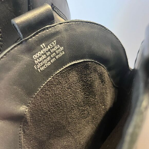 Free People Twin Flames Leather Western Cowboy Boots in Black/Ivory NEW in box - Picture 12 of 15